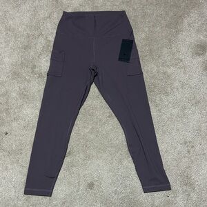 NWT 90 Degree By Reflex Dark Gray Leggings